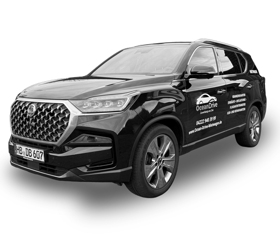 Ocean Drive Mietwagen Ganderkesee Krankenfahrten Flughafentransfer Kurfahrten Rehafahrten Taxi Fahrdienst Transfer